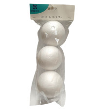 Набор пенопластовых фигурок "Шар" 7 см 3шт. S18A-3 (12/120)