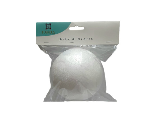 Figurinа din polistiren „Sferă” 9 cm 1 buc. FOS-901 (12/120)