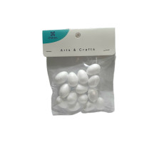 Set figurini din polistiren „Ou” 1,7*2,5 cm 10 buc. FOS-2509 (12/120)