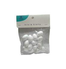 Set figurini din polistiren „Ou” 1,7*2,5 cm 10 buc. FOS-2509 (12/120)