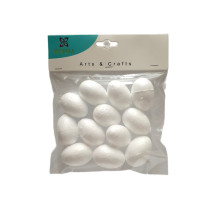 Набор пенопластовых фигурок "Яйцо" 2.5*4 см 10 шт REF:1502 (12/120)