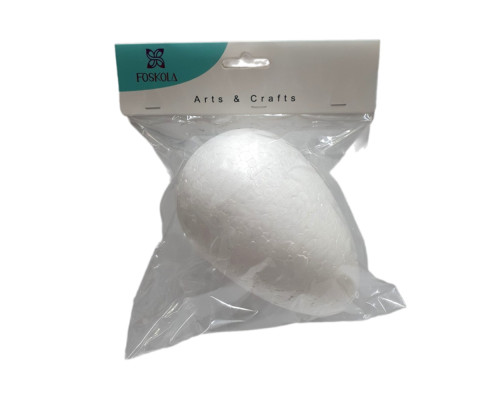 Пенопластовая фигура "Яйцо" 8*12см 1шт FOS-901 (12/120)