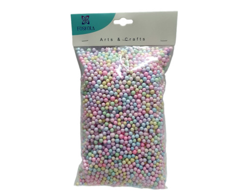 Set figurine din polistiren „Biluțe colorate” 0,5 cm, 1000 buc. S18-25 (12/240)