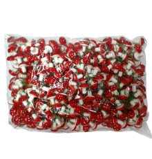 Декоративные грибы средние 3 см.500 шт. упаковка CM*1847