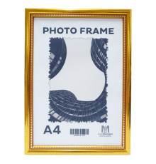 Rama foto A4 cu suport, aur cu margina mărgele 19мм F1917-0490 CM*1977