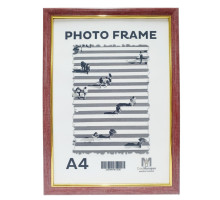 Фоторамка A4 c ножкой-подставкой, Сливовый иней 17мм F1701-516 CM*2035