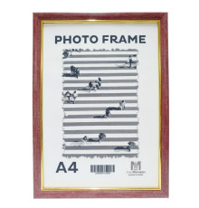Фоторамка A4 c ножкой-подставкой, Сливовый иней 17мм F1701-516 CM*2035