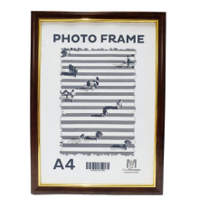 Фоторамка A4 c ножкой-подставкой, Мокко 17мм F1701-01* CM*2042