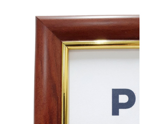 Rama foto A4 cu suport, lemn inchis, 17мм F1701-02* CM*2059 Rama foto A4 cu suport, lemn inchis, 17мм F1701-02* CM*2059