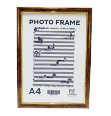 Rama foto A4 cu suport, Ciocolată aurie 17мм F1701-03* CM*2066