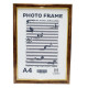 Rama foto A4 cu suport, Ciocolată aurie 17мм F1701-03* CM*2066