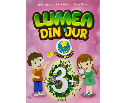 Lumea din jur 3+ cu stikere D*0070