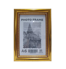 Rama foto A6 (10*15) cu suport, aur cu margina mărgele 19мм F1917-0490 CM*2073
