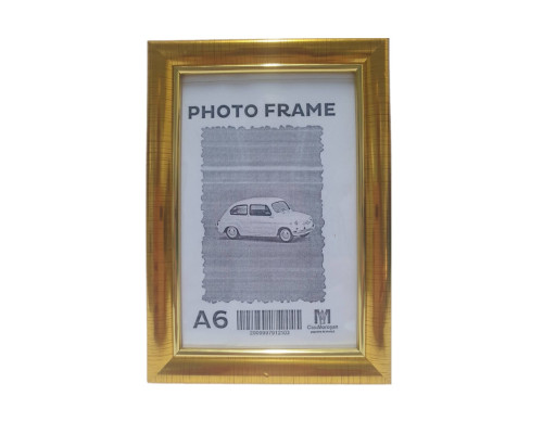 Rama foto A6 (10*15) cu suport, aur 17мм F1701-0490 CM*2103 Rama foto A6 (10*15) cu suport, aur 17мм F1701-0490 CM*2103