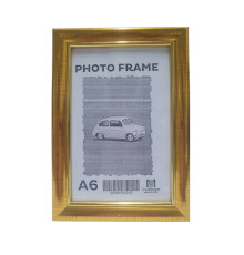 Фоторамка A6 (10*15) c ножкой-подставкой, золото 17мм F1701-0490 CM*2103