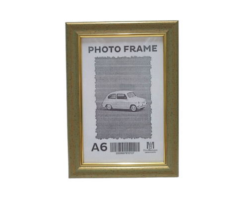 Фоторамка A6 (10*15) c ножкой-подставкой, Золотая олива 17мм F1701-603 CM*2127
