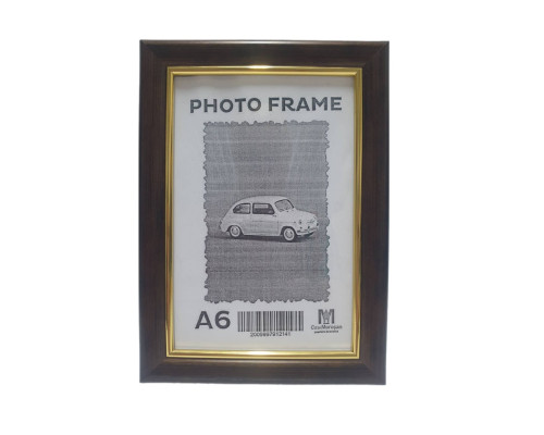 Rama foto A6 (10*15) cu suport, Mocca 17мм F1701-01* CM*2141