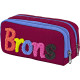 Penar 2 compartimente, monohrom cu broderie, asorti BR-3243 (24/144)