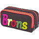 Penar 2 compartimente, monohrom cu broderie, asorti BR-3243 (24/144)