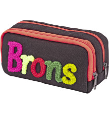 Penar 2 compartimente, monohrom cu broderie, asorti BR-3243 (24/144)