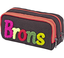 Penar 2 compartimente, monohrom cu broderie, asorti BR-3243 (24/144)