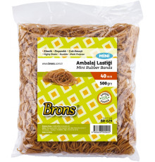 Elasticuri p/u bani 500gr., culoare naturala, D 40mm BR-629 (40)