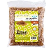 Elasticuri p/u bani 500gr., culoare naturala, D 40mm BR-629 (40)