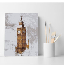 Набор для рисования по номерам 40*50 "Big Ben" ECO(без коробки)1259