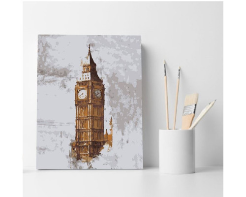 Набор для рисования по номерам 40*50 "Big Ben" ECO(без коробки)1259