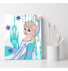 Set pictură pe numere 40*50 "Frozen" ECO(fara cutie) 1324