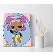 Set pictură pe numere 40*50 "LOL" ECO(fara cutie) 2960