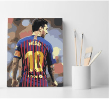 Set pictură pe numere 40*50 "Messi" ECO(fara cutie) 2984