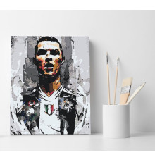 Набор для рисования по номерам 40*50 "Ronaldo" ECO(без коробки) 2985