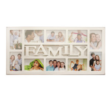 Фоторамка семейн.10 фото, 10*15см, FAMILY, AM8612F (12)