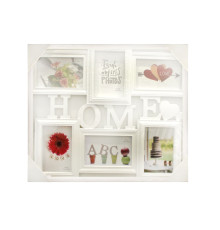 Set rame 6 foto 49*41,5cm, HOME, alb, BH1701-1 (12)