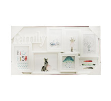 Set rame 7 foto 66*35cm, FAMILY, alb, BH1707-1 (12)