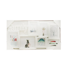Set rame 7 foto 66*35cm, FAMILY, alb, BH1707-1 (12)