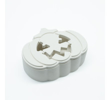 Гипсовая фигурка "Тыква Хэллоуина" 2 детали, 7*10*3cm. CM*