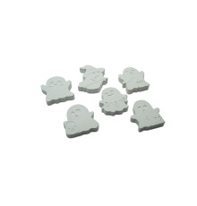 Набор гипсовых фигурок "Призрак" 6 детали, h 6.5cm. CM*