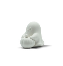 Гипсовая фигурка "Призрак с тыквой в руке" h 5.5cm. CM*