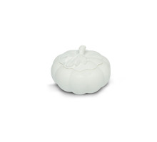 Гипсовая фигурка баночка с крышкой "Тыква" 2 детали, h 6cm. CM*