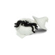 Figurina din gips borcanas cu capac "Dovleac cu palarie" 2 piese, h 9cm. CM*