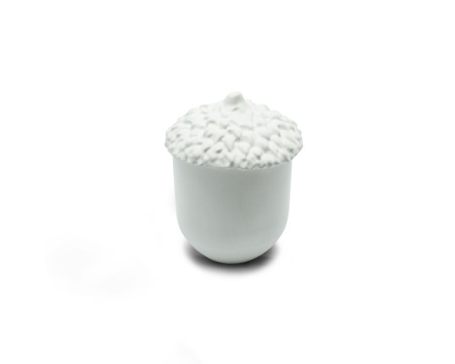 Гипсовая фигурка баночка с крышкой "Желудь" 2 детали, h 11.5cm. CM*