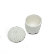 Гипсовая фигурка баночка с крышкой "Желудь" 2 детали, h 11.5cm. CM*