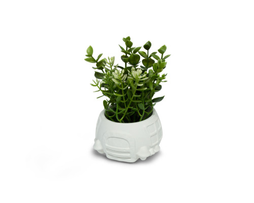 Гипсовая фигурка баночка с крышкой "Грибок" 2 детали, h 9cm. CM*