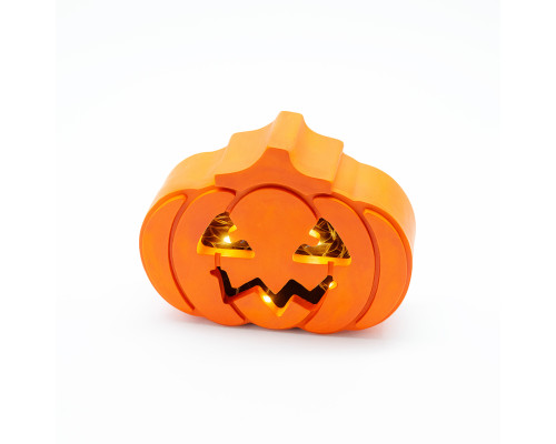 Set creatie cu figurina din gips "Dovleac de Halloween" 2 piese, 7*10*3cm. CM*