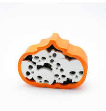 Set creatie cu figurina din gips "Dovleac de Halloween" (craniu), 2 piese, 7*10*3cm. CM*