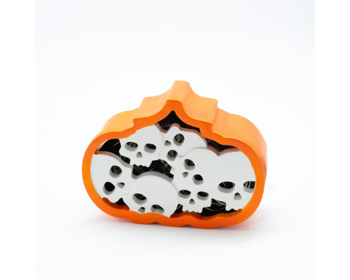 Set creatie cu figurina din gips "Dovleac de Halloween" (craniu), 2 piese, 7*10*3cm. CM*