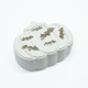 Set creatie cu figurina din gips "Dovleac de Halloween" (liliac), 2 piese, 7*10*3cm. CM*