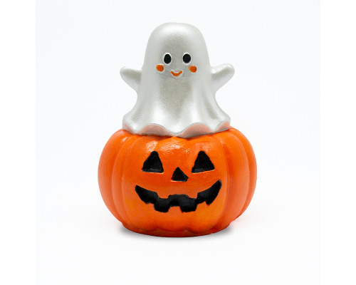 Set creatie cu figurina din gips "Fantoma pe dovleac" h 7.5cm. CM*